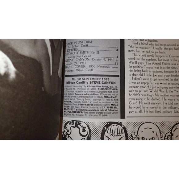 Milton Caniff's Steve Canyon Magazine - Picture 3 of 11
